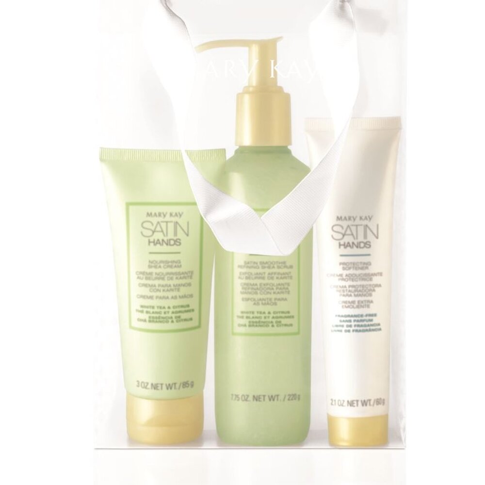 White Tea & Citrus Satin Hands Pampering Set- NEW